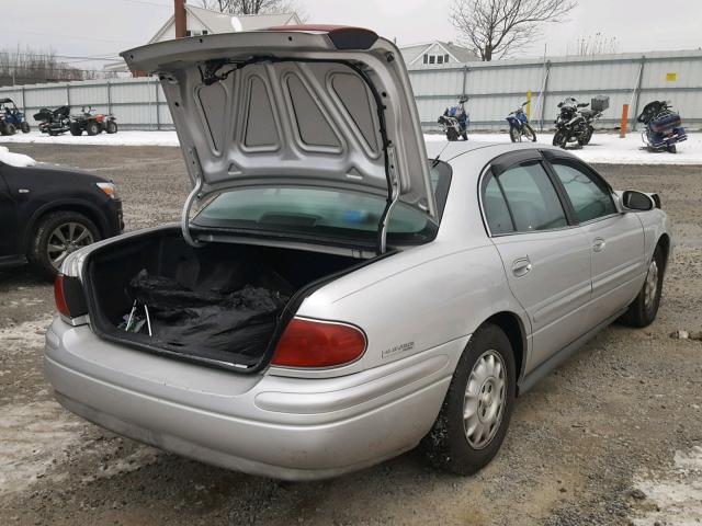 1G4HR54K42U165428 - 2002 BUICK LESABRE LI SILVER photo 4