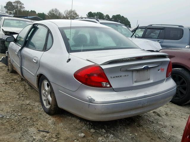 1FAFP55213G156885 - 2003 FORD TAURUS SES SILVER photo 3