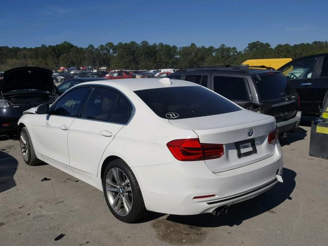 WBA8B9C55JK886392 - 2018 BMW 330 I WHITE photo 3