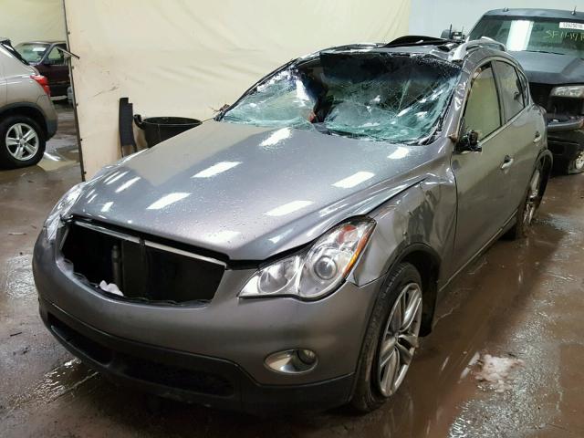 JN1AJ0HP8CM400651 - 2012 INFINITI EX35 BASE GRAY photo 2