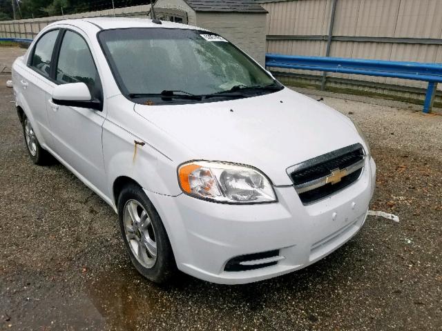 KL1TD5DE0BB205403 - 2011 CHEVROLET AVEO LS WHITE photo 1