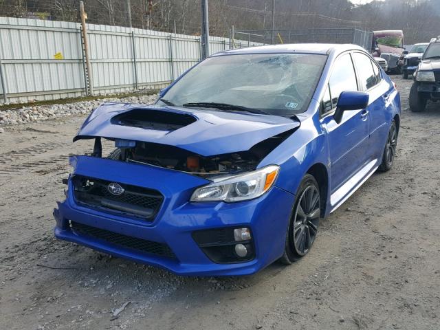 JF1VA1B62H9825612 - 2017 SUBARU WRX BLUE photo 2