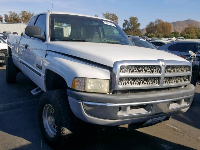 3B7KF236X1G740994 - 2001 DODGE RAM 2500 WHITE photo 1