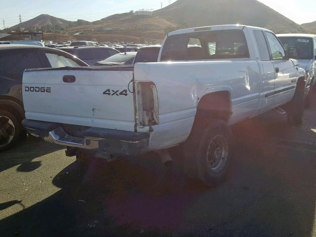 3B7KF236X1G740994 - 2001 DODGE RAM 2500 WHITE photo 4