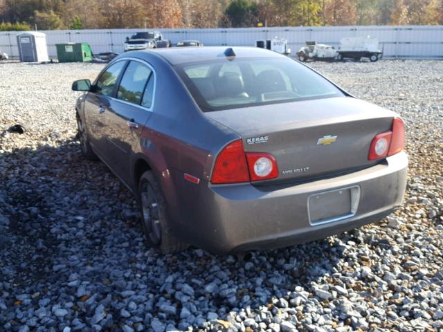 1G1ZD5E00CF123843 - 2012 CHEVROLET MALIBU 2LT GRAY photo 3