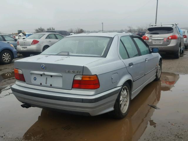 WBACD4326WAV60708 - 1998 BMW 328 I AUTO SILVER photo 4