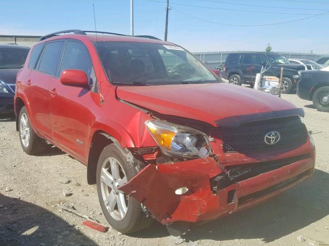 JTMBD32V886075058 - 2008 TOYOTA RAV4 SPORT RED photo 1