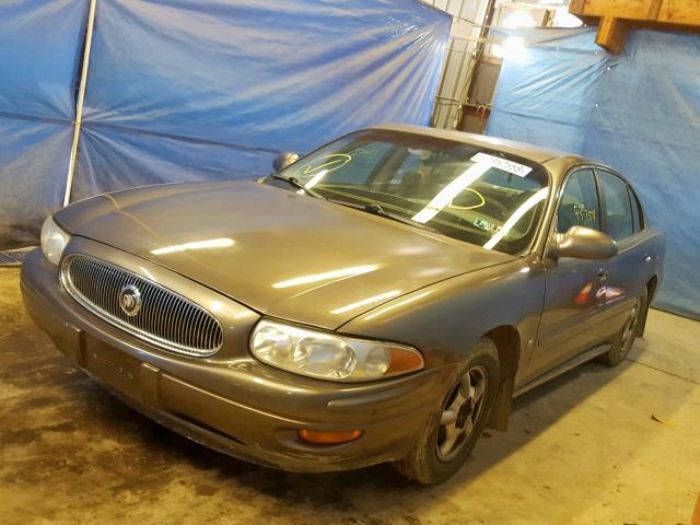 1G4HP54K6YU224512 - 2000 BUICK LESABRE CU BROWN photo 2