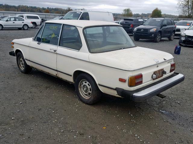 2366407 - 1975 BMW 2002 WHITE photo 3