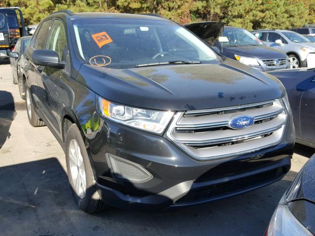 2FMPK3G96JBC53494 - 2018 FORD EDGE SE BLACK photo 1