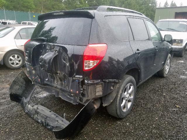 JTMBD31V676048635 - 2007 TOYOTA RAV4 LIMIT BLACK photo 4