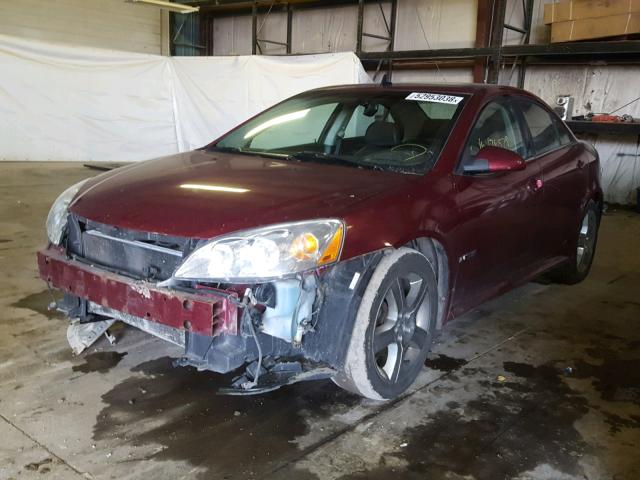 1G2ZL577094270256 - 2009 PONTIAC G6 GXP RED photo 2