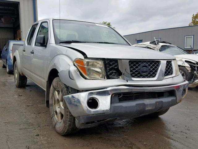 1N6AD09W98C437051 - 2008 NISSAN FRONTIER C SILVER photo 1