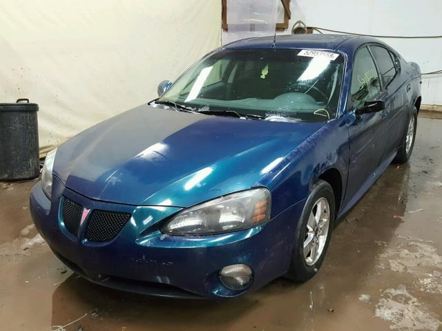 2G2WS522851343851 - 2005 PONTIAC GRAND PRIX ტალღისფერი ფოტო 2