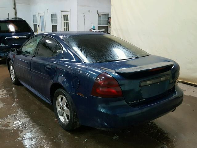 2G2WS522851343851 - 2005 PONTIAC GRAND PRIX ტალღისფერი ფოტო 3
