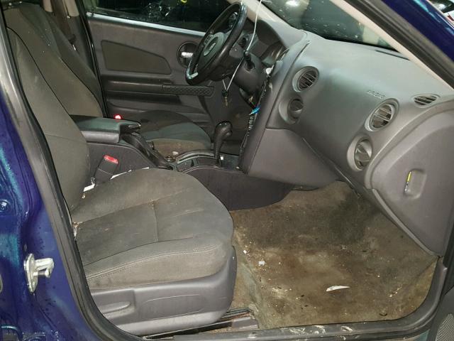 2G2WS522851343851 - 2005 PONTIAC GRAND PRIX ტალღისფერი ფოტო 5