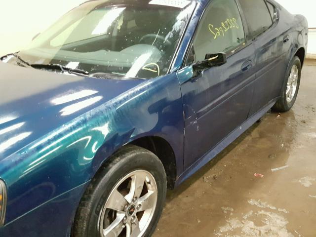 2G2WS522851343851 - 2005 PONTIAC GRAND PRIX ტალღისფერი ფოტო 9