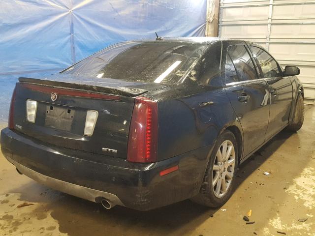 1G6DC67A050222879 - 2005 CADILLAC STS BLACK photo 4