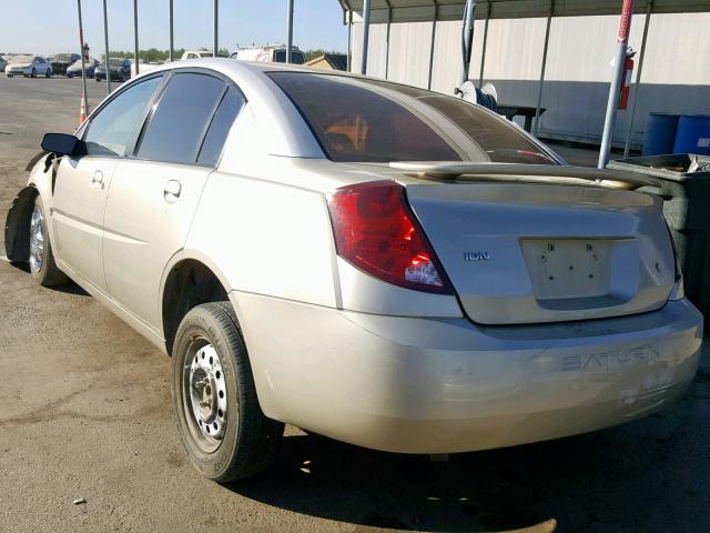 1G8AZ52F43Z131676 - 2003 SATURN ION LEVEL GOLD photo 3