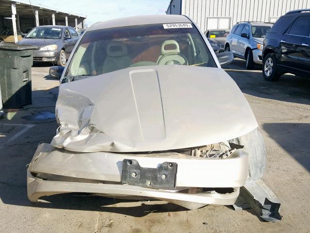 1G8AZ52F43Z131676 - 2003 SATURN ION LEVEL GOLD photo 9