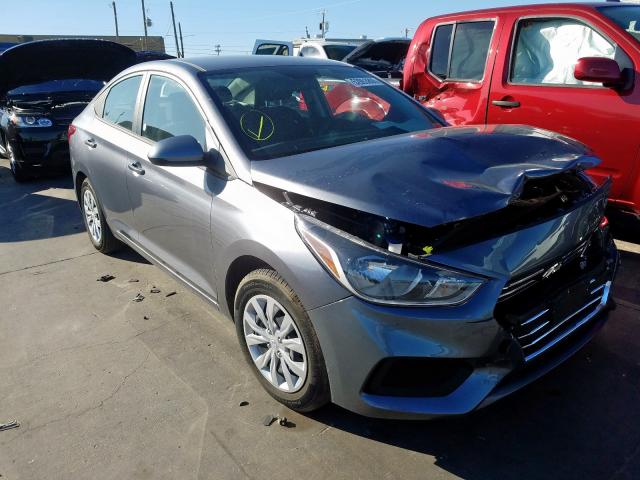 3KPC24A39KE067813 - 2019 HYUNDAI ACCENT SE GRAY photo 1