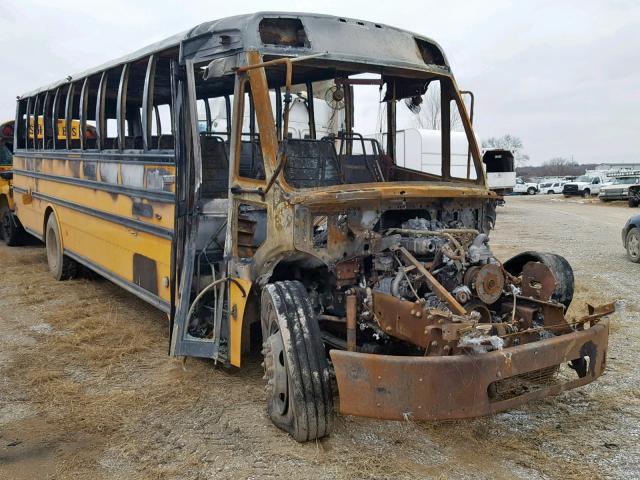 4UZABRDK6BCAW1383 - 2011 FREIGHTLINER CHASSIS B2 ყვითელი ფოტო 1