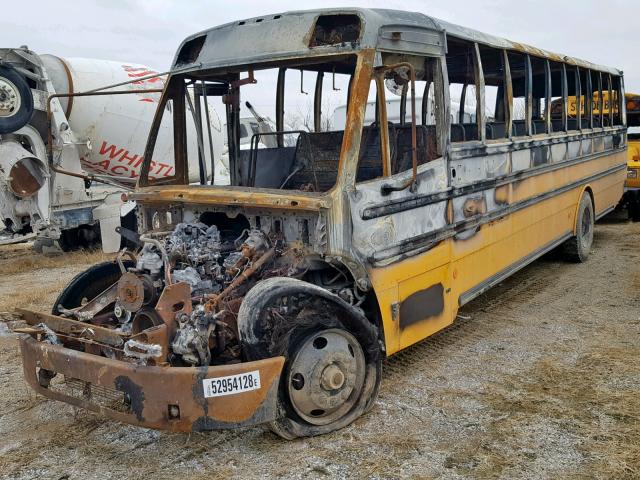 4UZABRDK6BCAW1383 - 2011 FREIGHTLINER CHASSIS B2 YELLOW photo 2