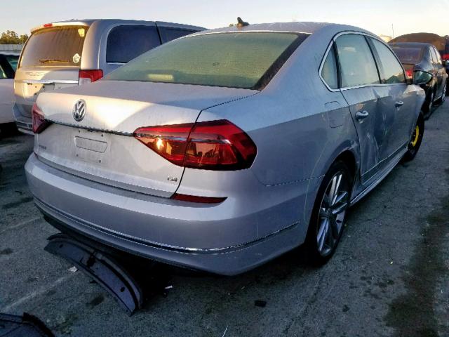 1VWDT7A39HC060294 - 2017 VOLKSWAGEN PASSAT R-L SILVER photo 4