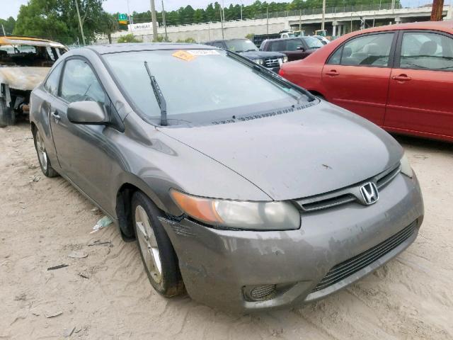 2HGFG128X7H545788 - 2007 HONDA CIVIC EX GRAY photo 1