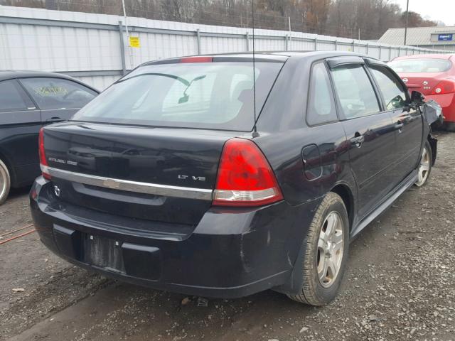 1G1ZU64894F178838 - 2004 CHEVROLET MALIBU MAX შავი ფოტო 4