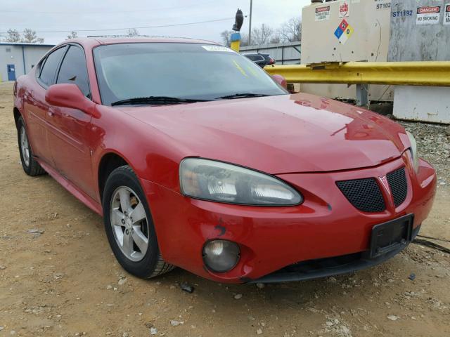 2G2WP552571207855 - 2007 PONTIAC GRAND PRIX RED photo 1