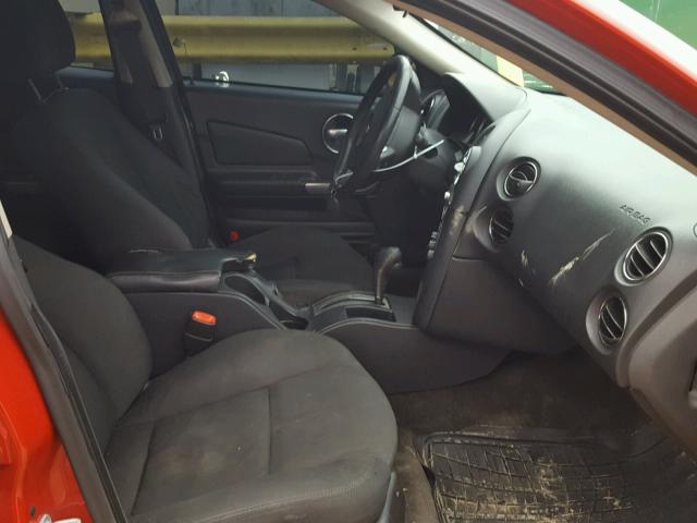 2G2WP552571207855 - 2007 PONTIAC GRAND PRIX RED photo 5
