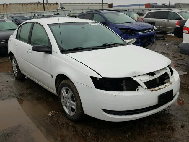 1G8AJ55F76Z164002 - 2006 SATURN ION LEVEL WHITE photo 1