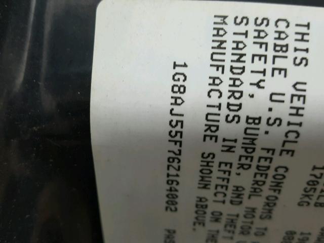 1G8AJ55F76Z164002 - 2006 SATURN ION LEVEL WHITE photo 10