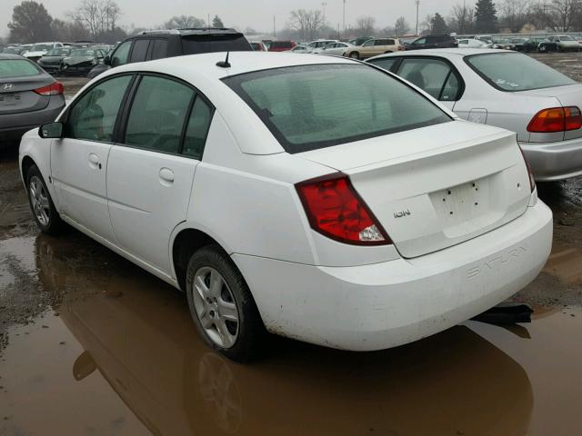 1G8AJ55F76Z164002 - 2006 SATURN ION LEVEL WHITE photo 3