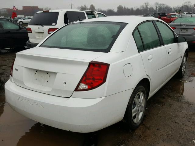 1G8AJ55F76Z164002 - 2006 SATURN ION LEVEL WHITE photo 4