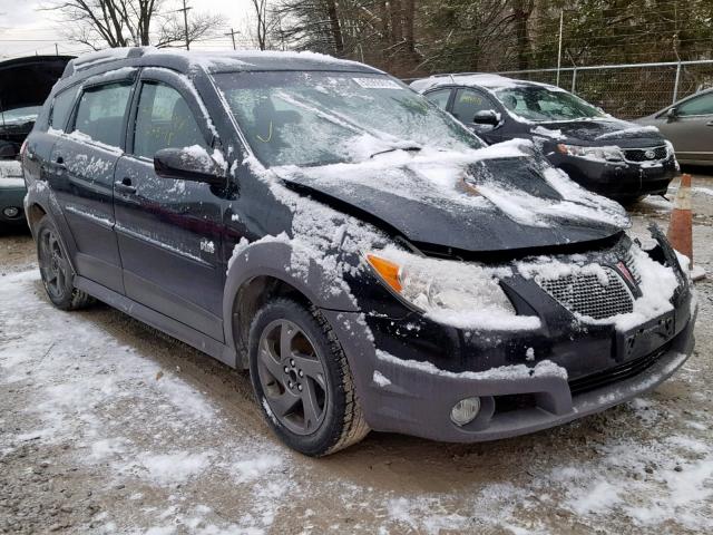 5Y2SL65886Z431580 - 2006 PONTIAC VIBE BLACK photo 1