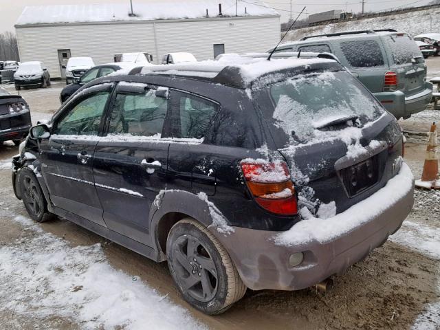 5Y2SL65886Z431580 - 2006 PONTIAC VIBE BLACK photo 3