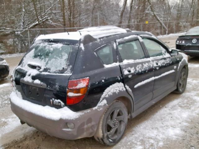 5Y2SL65886Z431580 - 2006 PONTIAC VIBE BLACK photo 4