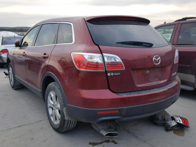 JM3TB2CA4C0340075 - 2012 MAZDA CX-9 MAROON photo 3