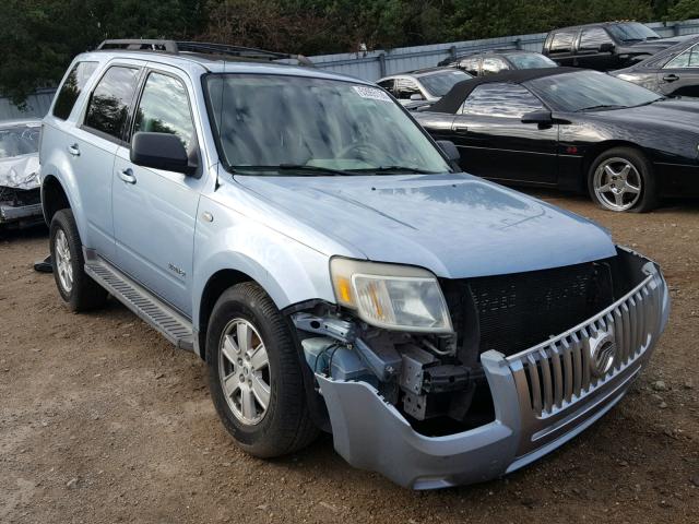 4M2CU81108KJ50532 - 2008 MERCURY MARINER BLUE photo 1