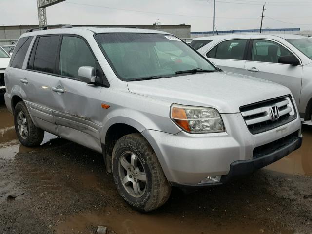 5FNYF18328B049526 - 2008 HONDA PILOT SE SILVER photo 1