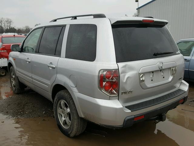 5FNYF18328B049526 - 2008 HONDA PILOT SE SILVER photo 3