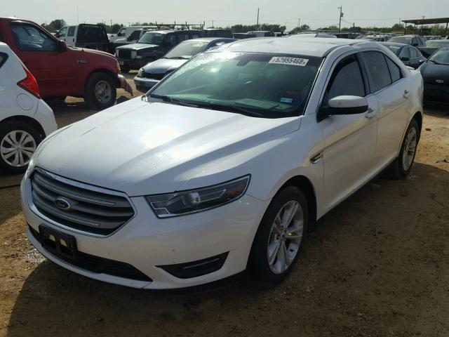 1FAHP2E82FG189958 - 2015 FORD TAURUS SEL WHITE photo 2