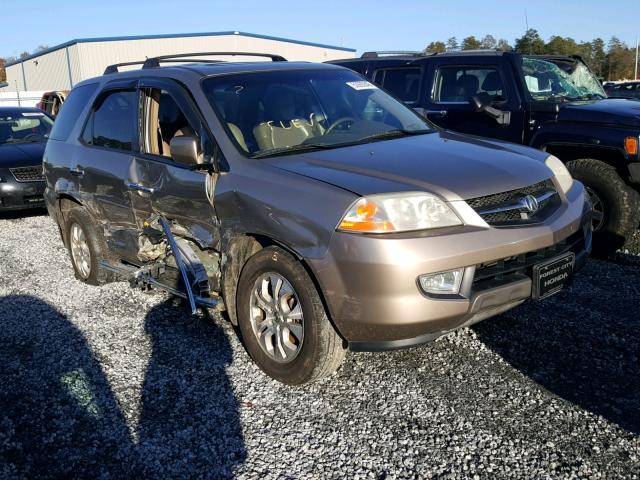 2HNYD18843H546012 - 2003 ACURA MDX TOURIN GOLD photo 1