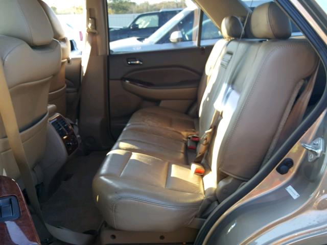 2HNYD18843H546012 - 2003 ACURA MDX TOURIN GOLD photo 6