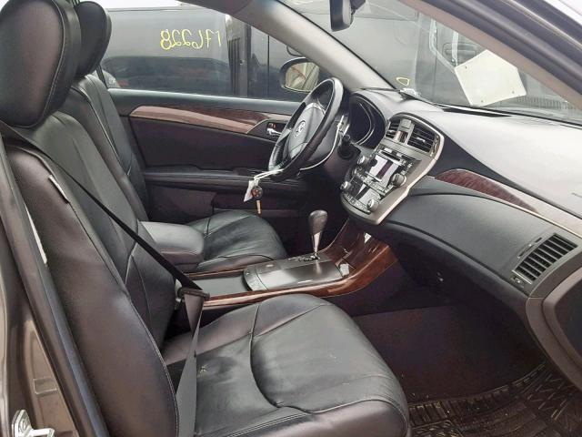 4T1BK3DB4CU450419 - 2012 TOYOTA AVALON BAS SILVER photo 5