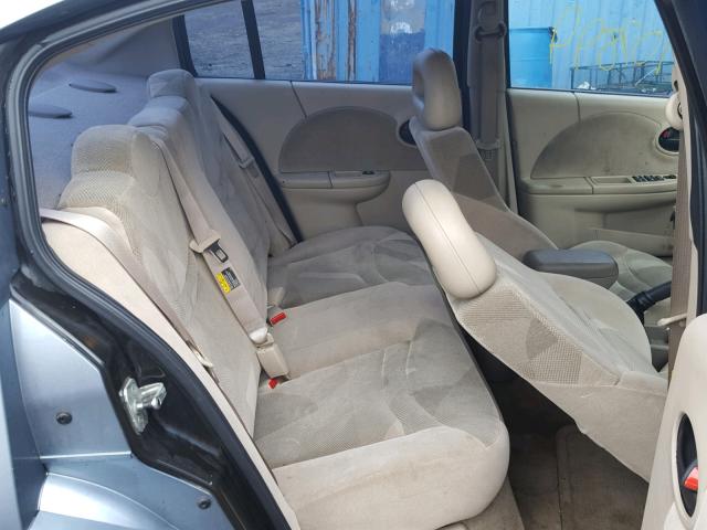 1G8AL54F53Z197488 - 2003 SATURN ION LEVEL BLUE photo 6