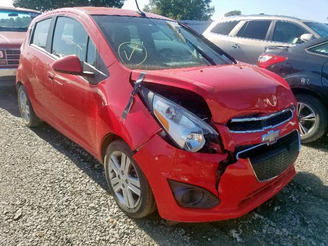 KL8CA6S94DC519509 - 2013 CHEVROLET SPARK LS RED photo 1