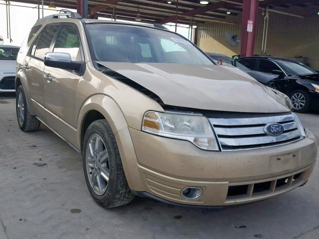 1FMDK03W18GA15066 - 2008 FORD TAURUS X L GOLD photo 1